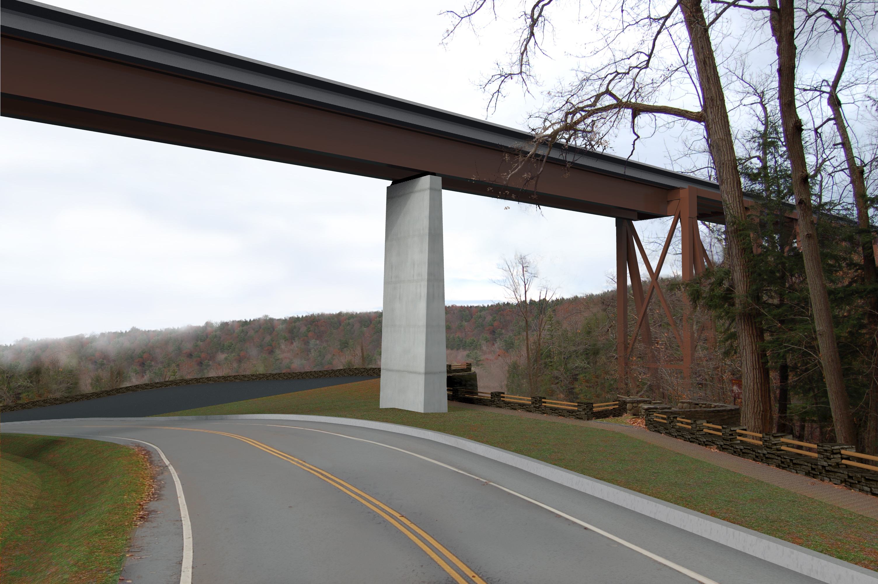 Portageville Railroad Bridge Bridges and Tunnels