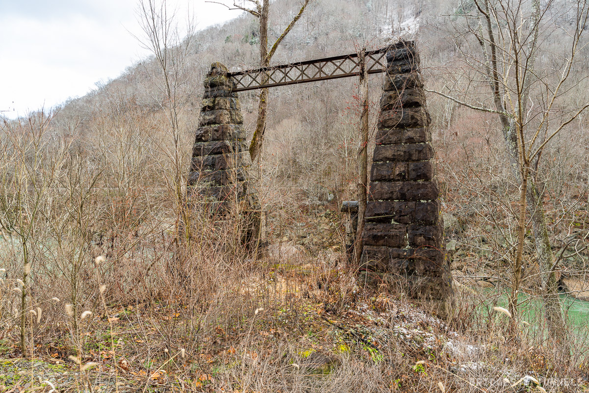 Nuttallburg Suspension Bridge