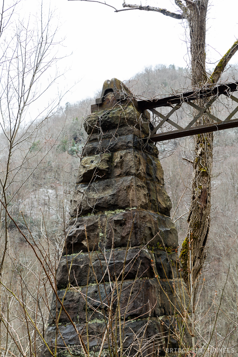 Nuttallburg Suspension Bridge