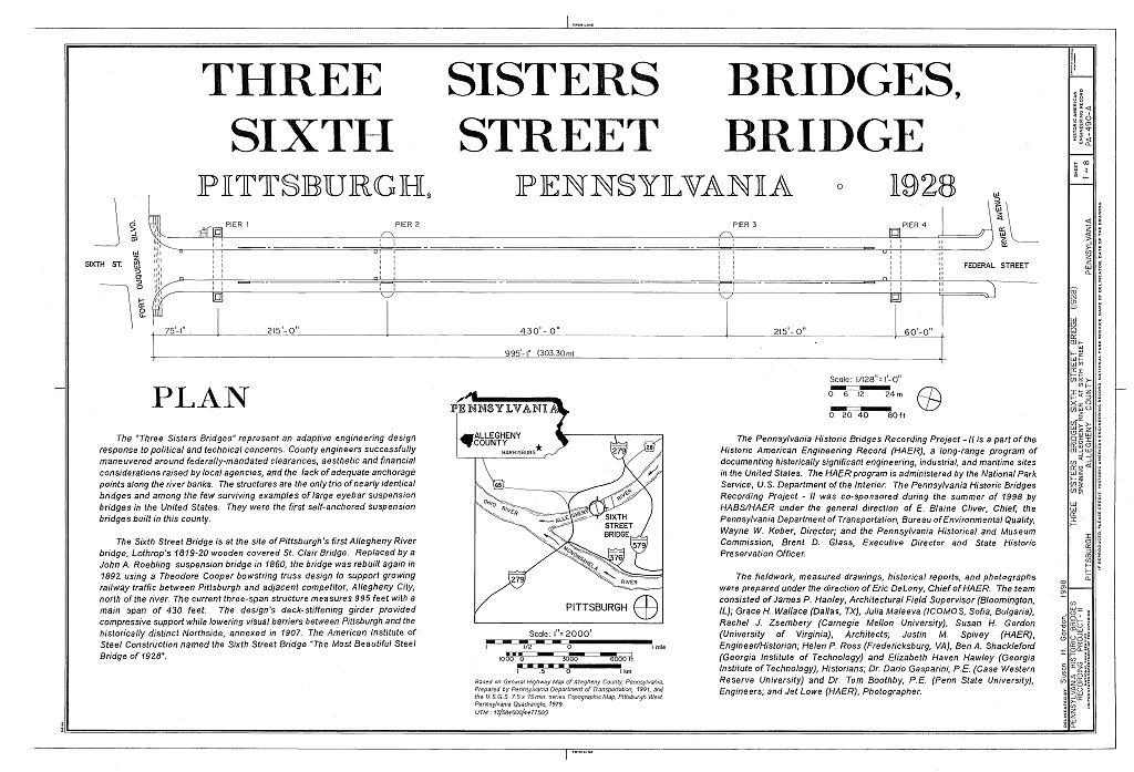 Sixth Street Bridge Drawing Bridges and Tunnels