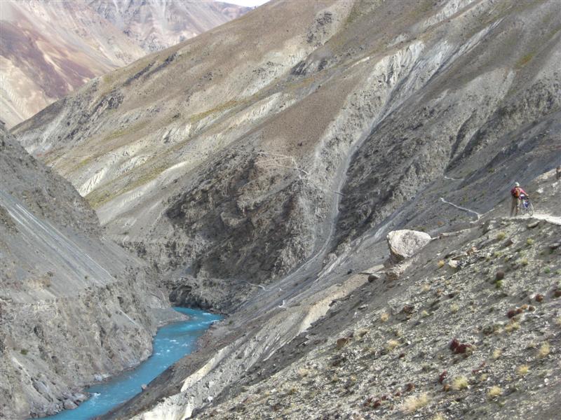 Still following the mesmerizing river.