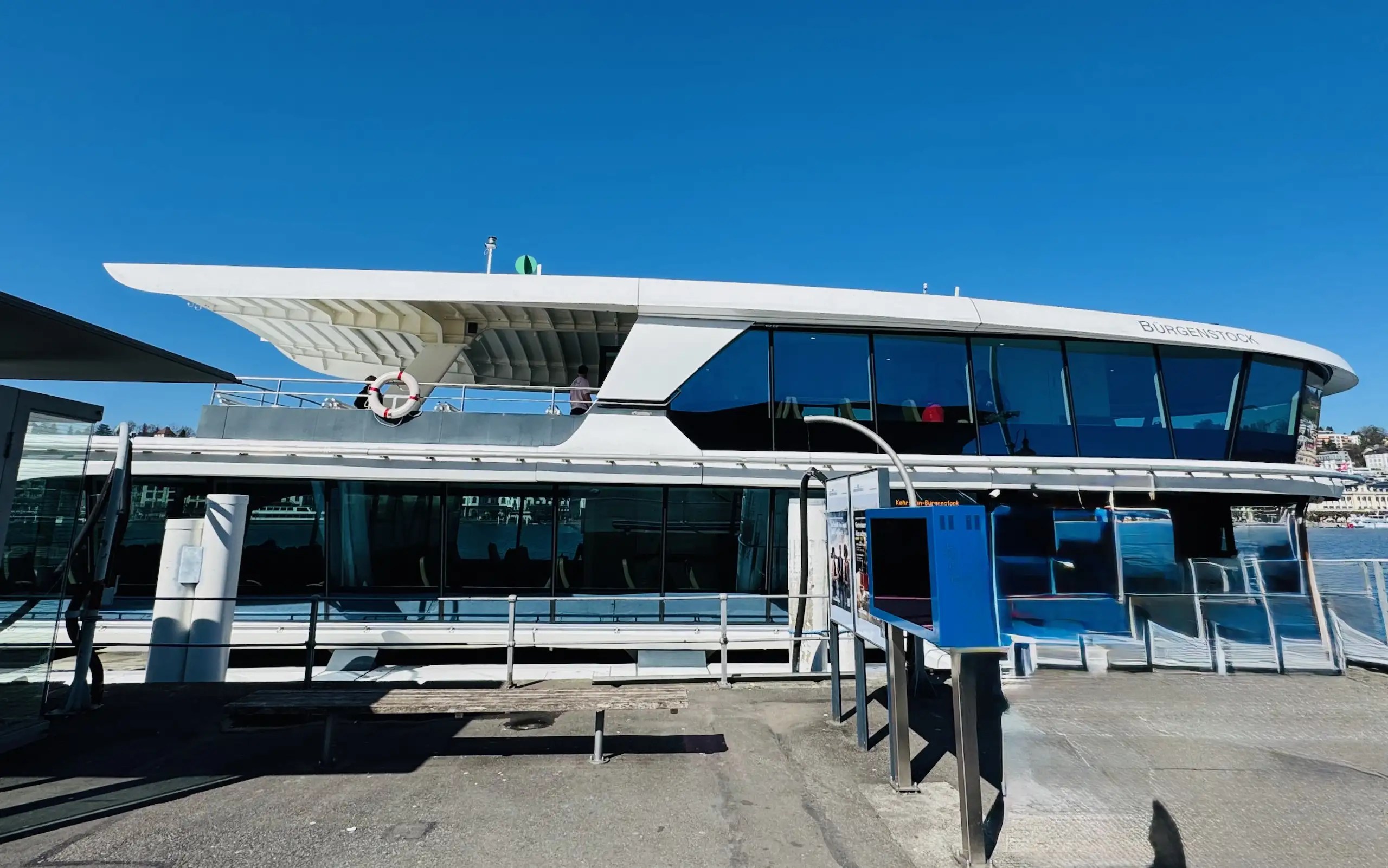 İsviçre Spa Önerisi, Bürgenstock Resort Feribot Yolculuğu