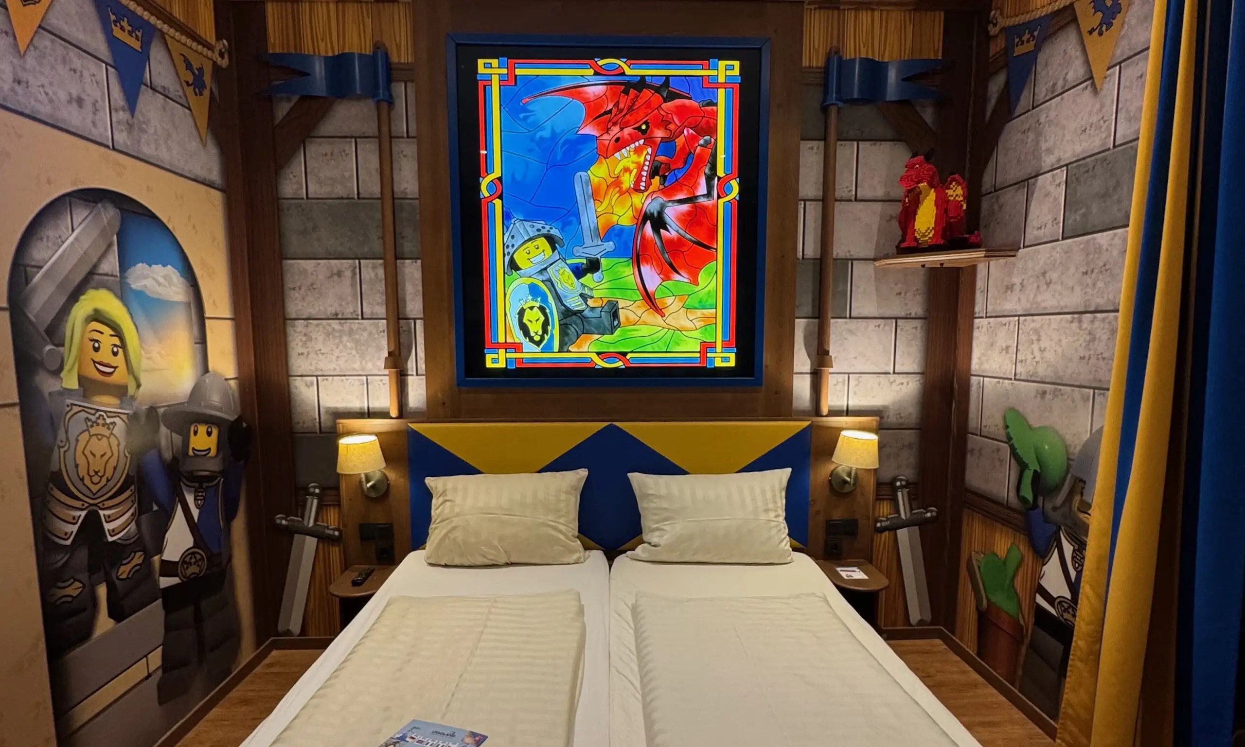 Legoland Deutschland Dragon Castle konaklama, 4 kişilik oda