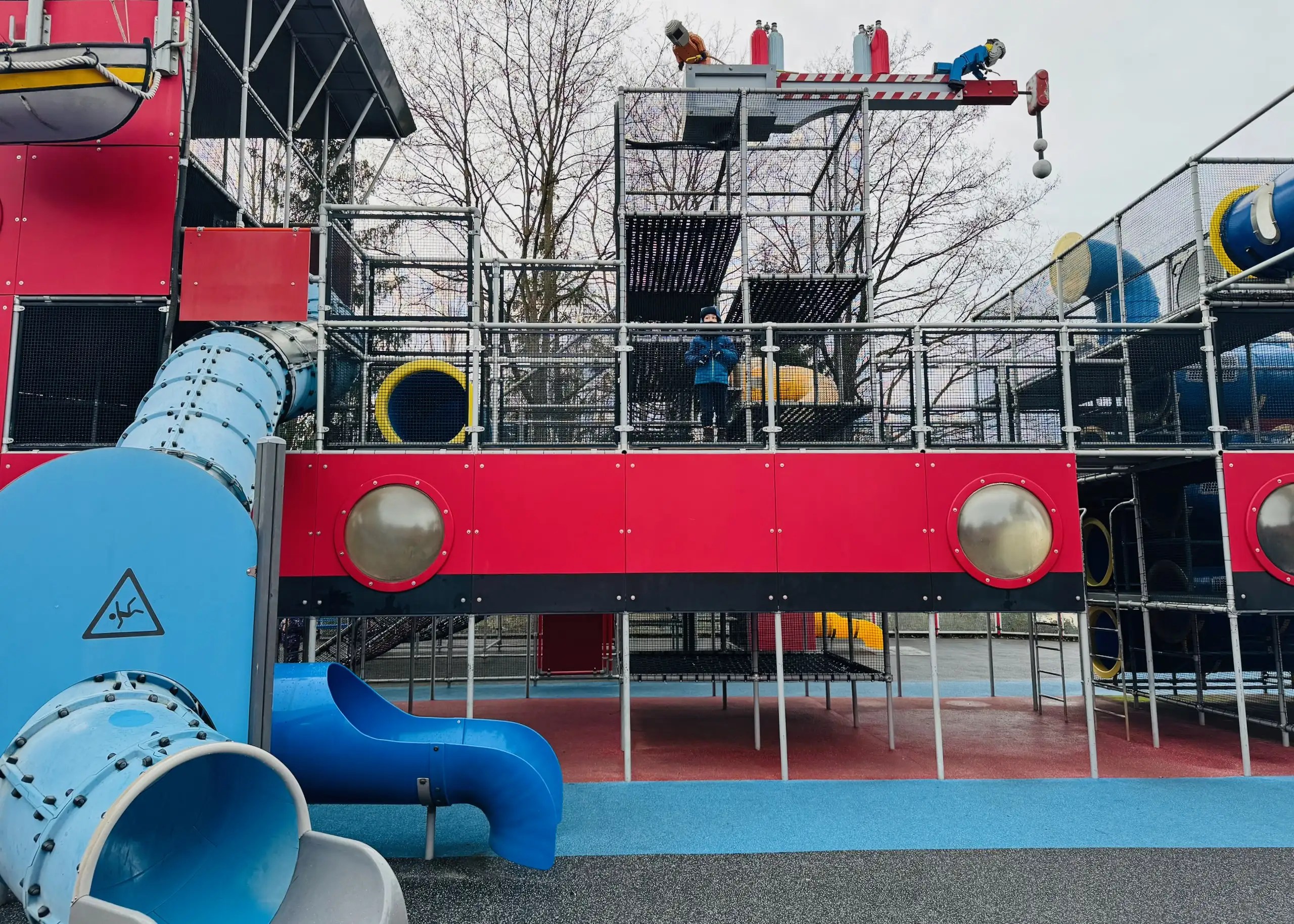 Legoland Deutschland Shipyard Playground, çocuk oyun alanı.