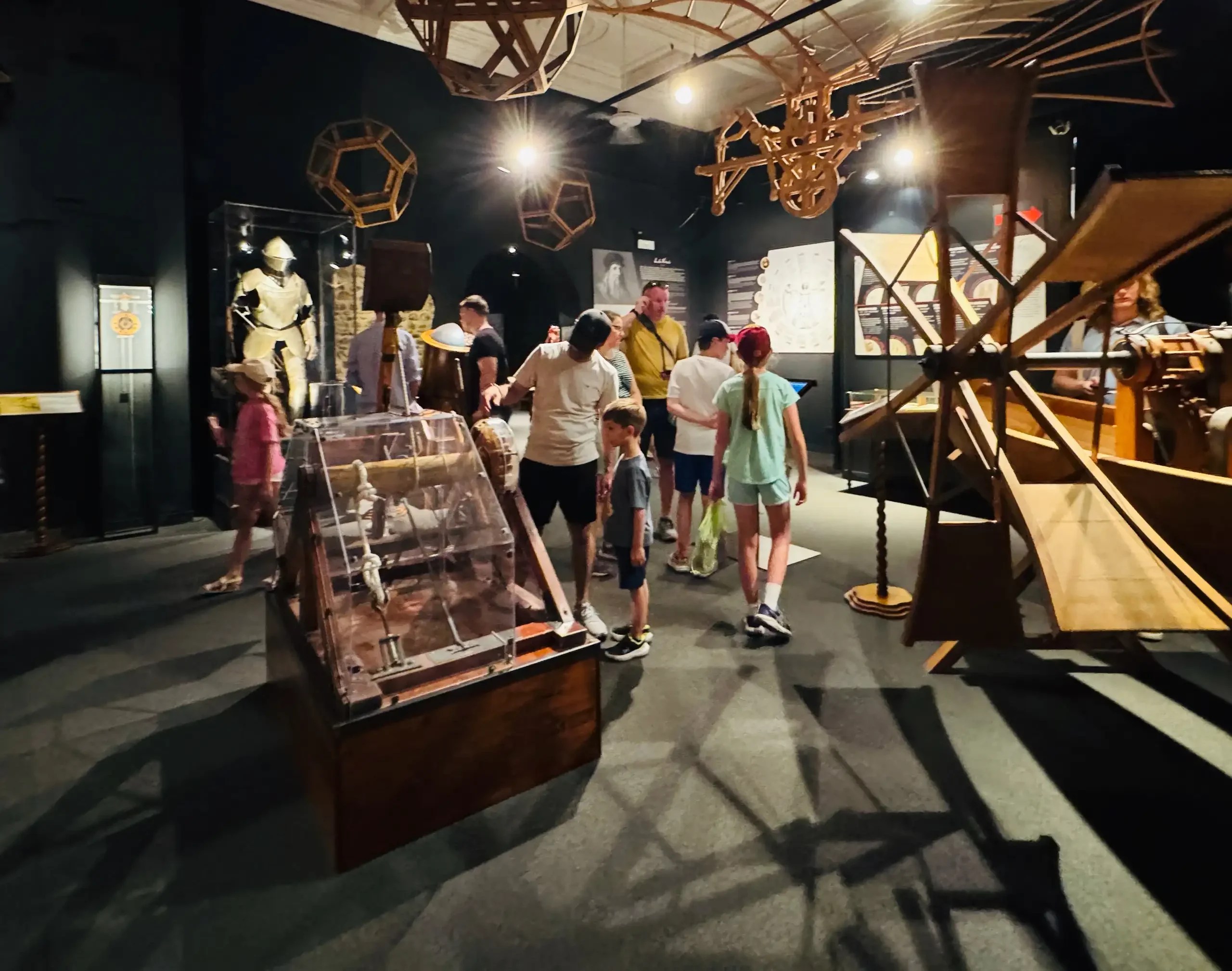 Floransa Gezi Rehberi - Floransa’da Leonardo Interaktif Müzesi, çocuklar ve yetişkinler için keşif dolu deneyim.