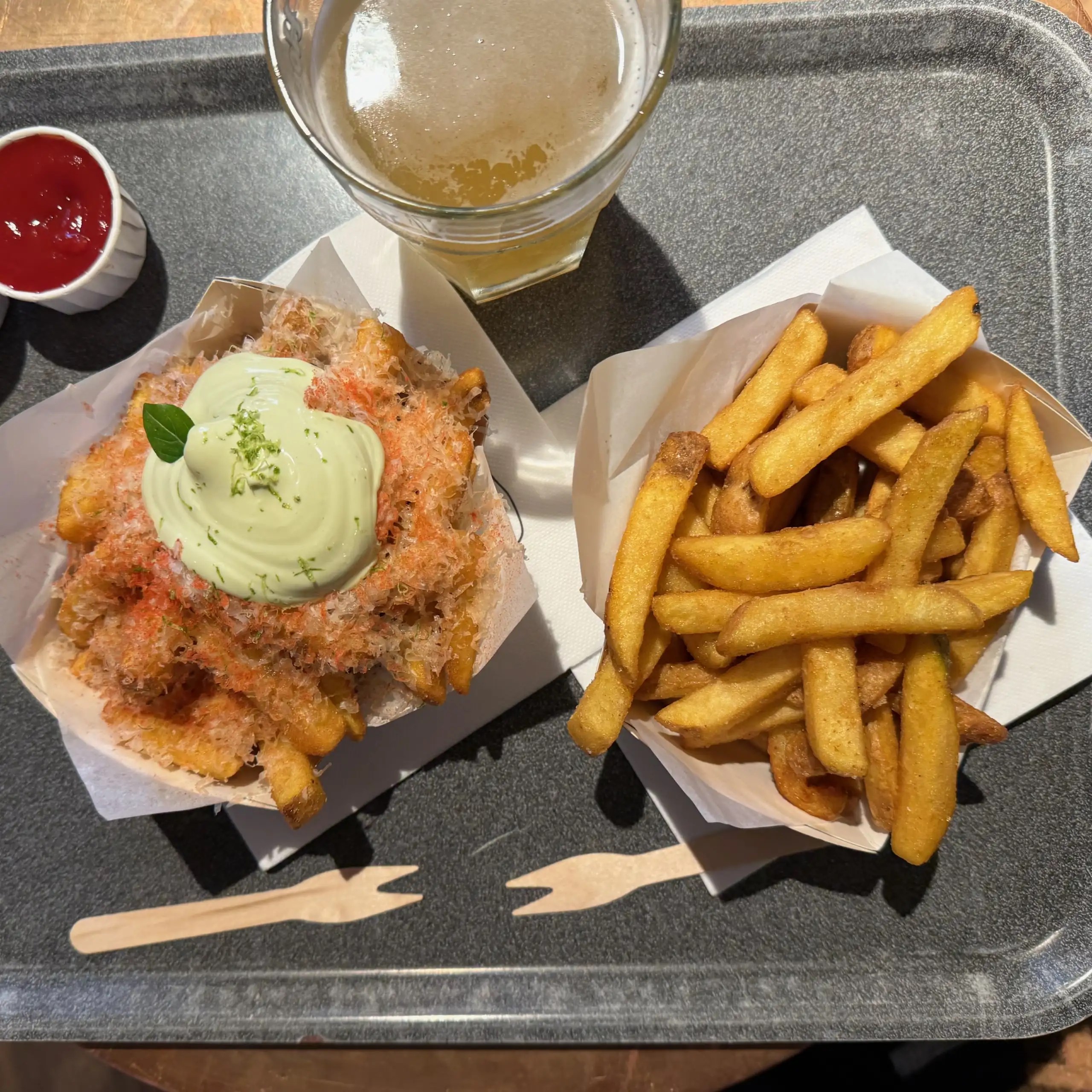 Gent’in gurme patates kızartmalarıyla ünlü adresi: Frites Atelier.