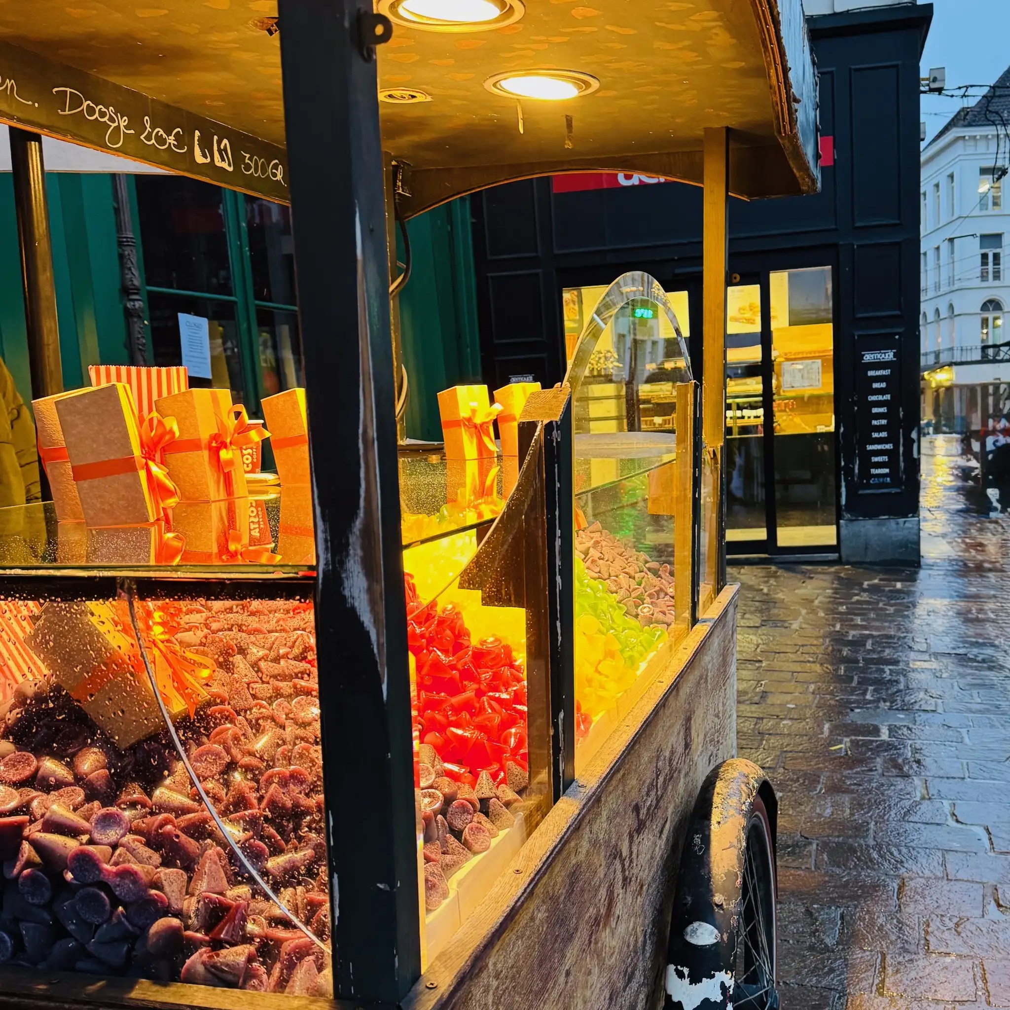 Gent'in, yerel tatlı şekerlemeleri, cuberdons.