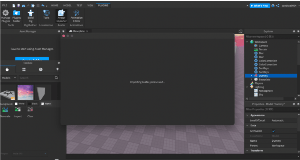 How To Import Custom Avatar In Roblox Studio 2022 Guide How To Import Custom Avatar In Roblox Studio 4 980x523 