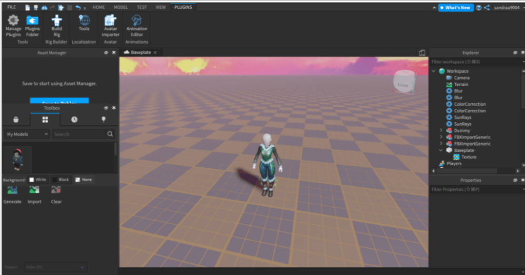 How To Import Custom Avatar In Roblox Studio 2022 Guide How To Import Custom Avatar In Roblox Studio 5 1024x536 