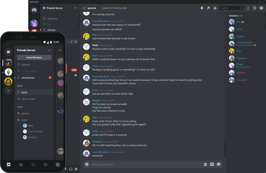 Best Roblox Discord Servers In 2022 Don T Miss Out On The Fun Discord Server Interface