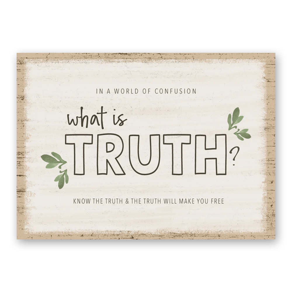 Truth Gospel Tract
