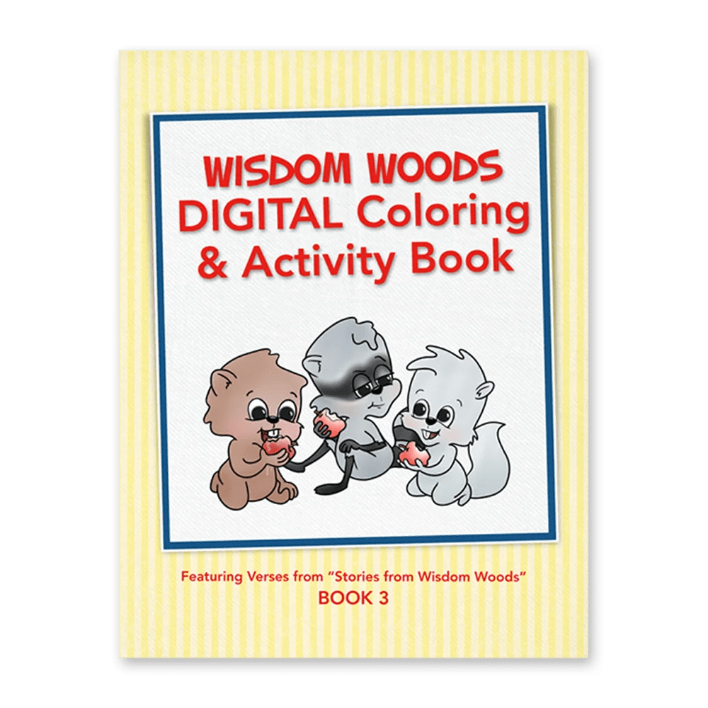 Wisdom Woods DIGITAL Coloring & Activity Books