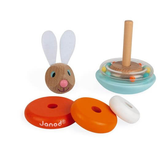 Lapin Stackable Roly-Poly Rabbit – Bright Isle