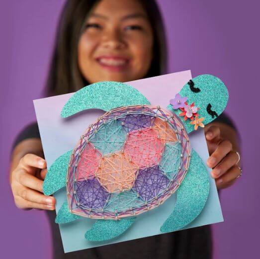 Craft-tastic Sea Turtle String Art – Bright Isle