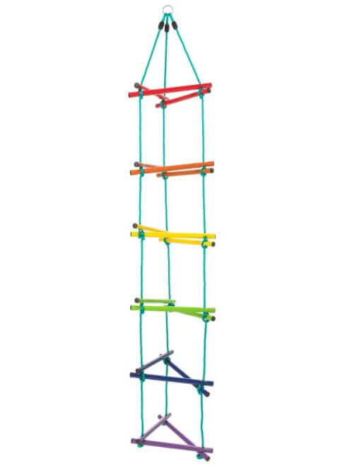 Tri Color Rope Ladder – Bright Isle
