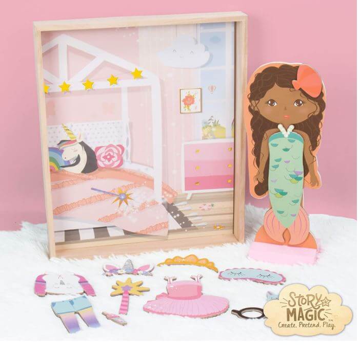 Wooden Dress Up Doll Bright Isle