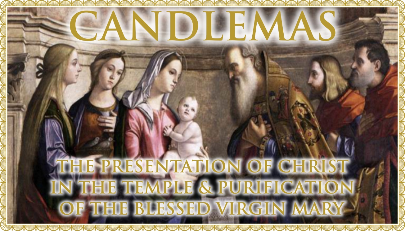 Carissimi: Today’s Mass; Candlemas