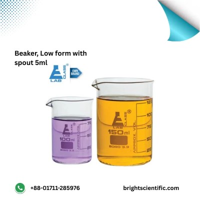 Beaker Glass Graduated, 1000ml