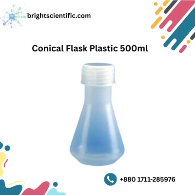 Conical Flask Plastic 500ml