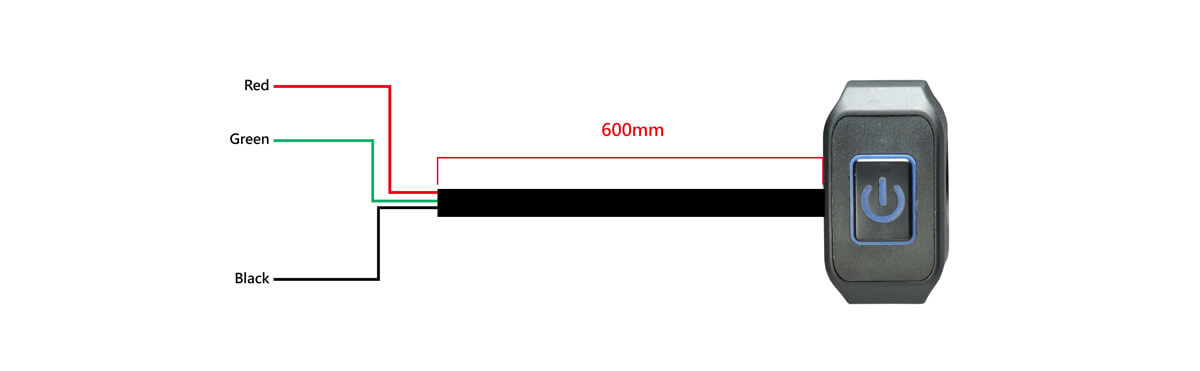 On & Off Switch 12V (S6-Blue) - BRIGHTSTARTW