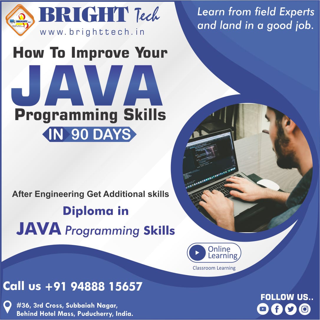 JAVA Training in Puducherry