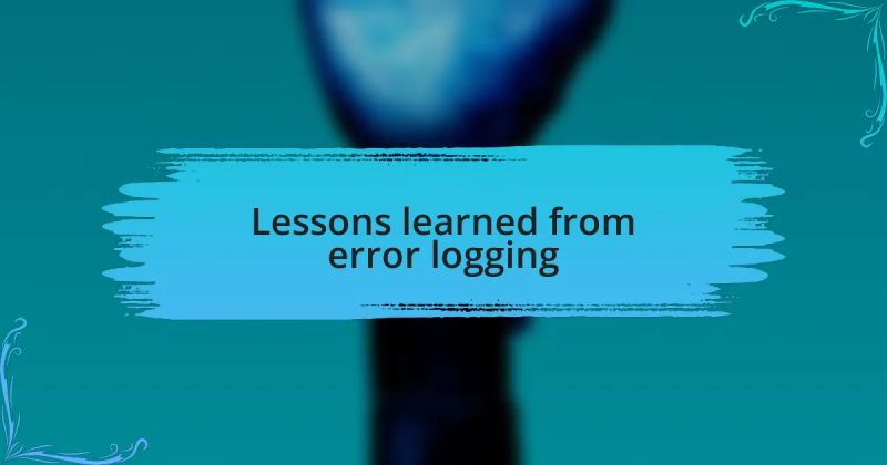 Error Logging Messages When Exceptions Occurs Probably Specific To - Elegant Minimal Picture - Retina