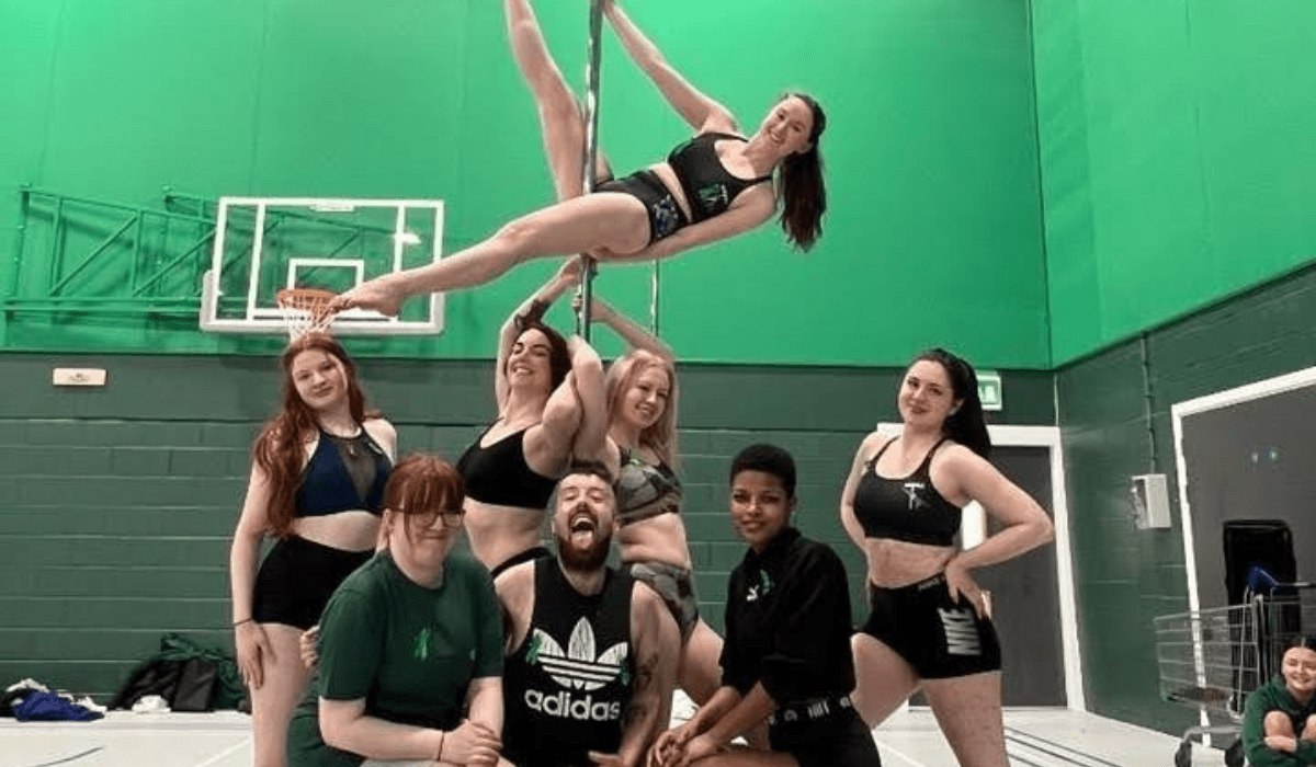 adidas pole dance