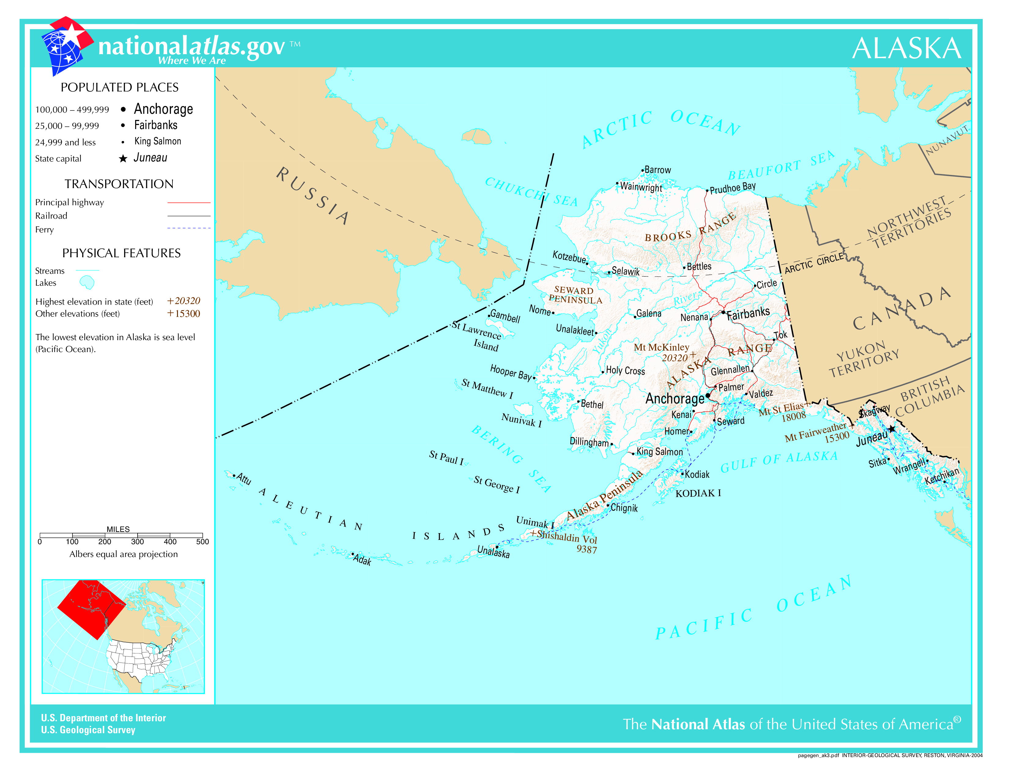 Alaskas Untamed Majesty Your Detailed Map Guide Alaska 