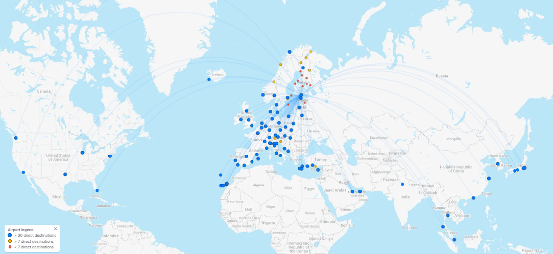 Finnair Flight Route Map In 2026 Brilliant Maps Finnair Flight Destination Map 