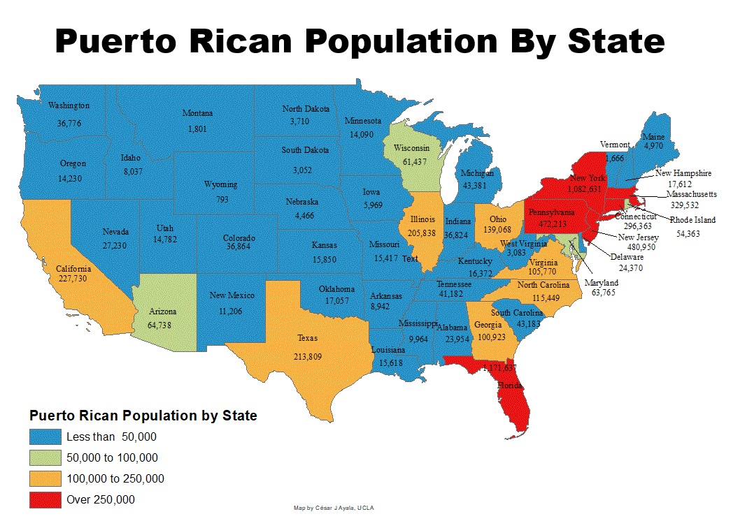 Puerto Rican Population By US State Brilliant Maps Puerto Rican Pop By State 