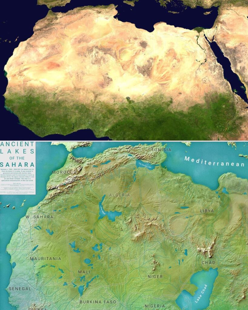 The Sahara Desert Today Vs 8 000 Years Ago Brilliant Maps Sahara Desert Today Vs8k Years 819x1024 