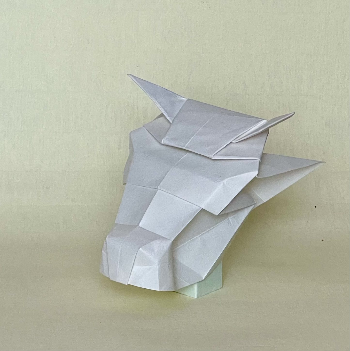 Diagrams: https://brilliantorigami.com/wp-content/uploads/2023/08/bulls-head-1-1.pdf