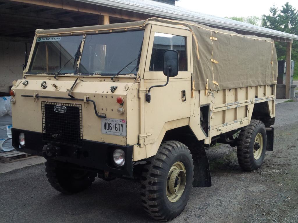 Mil spec forward control: land rover 101 fc one ton