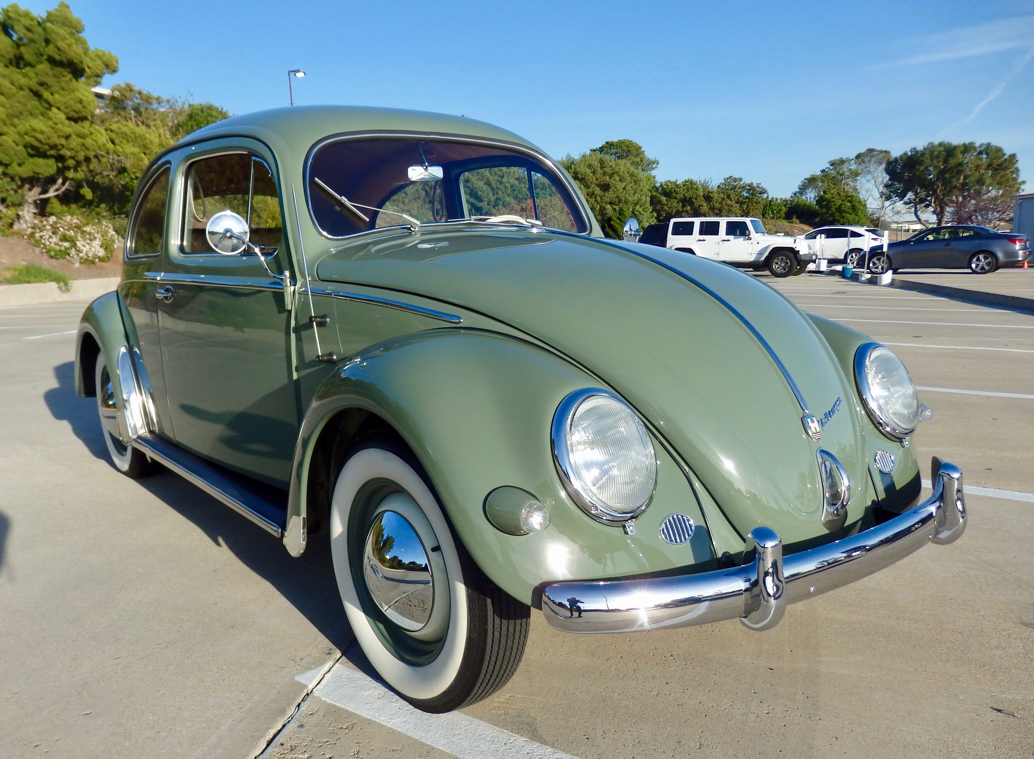 1956 volkswagen beetle for sale on bat auctions