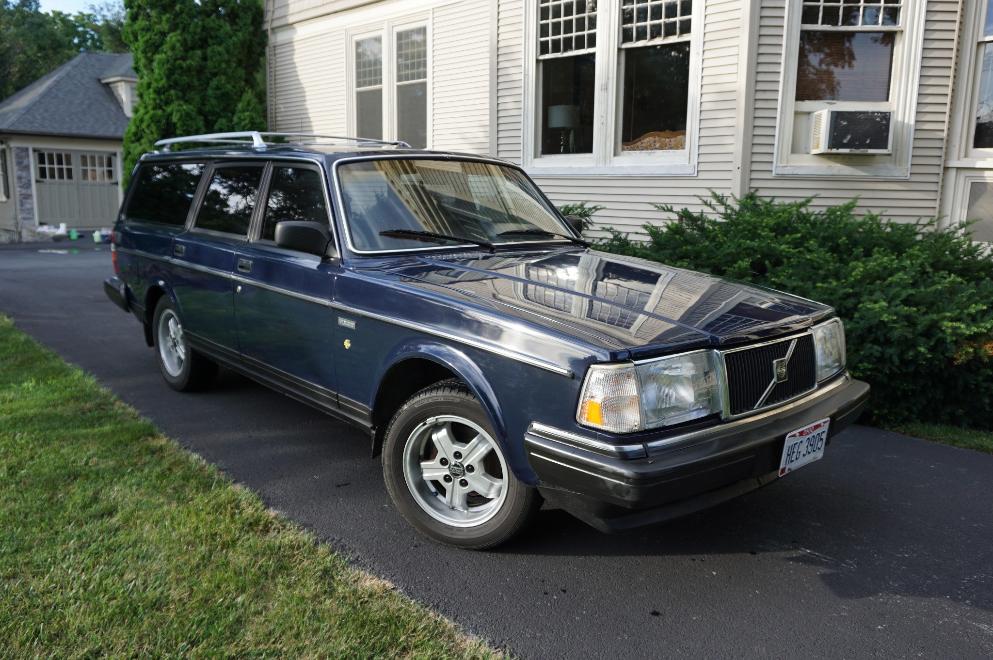 No reserve: 1989 volvo 240dl wagon for sale on bat auctions
