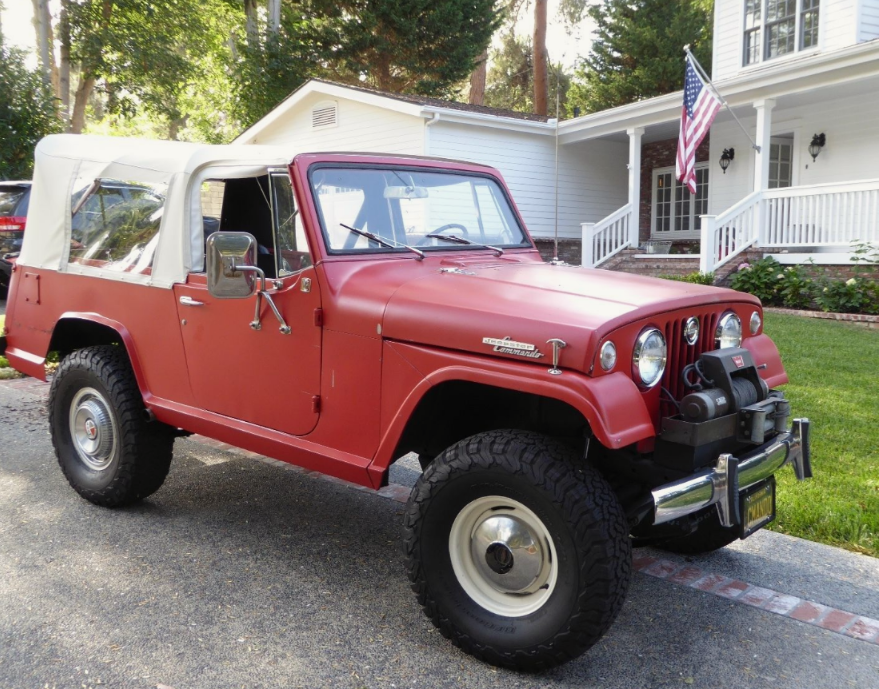1967 Jeep Mando Like its older sibling the 1967 Jeepster was a two-door vehicle.