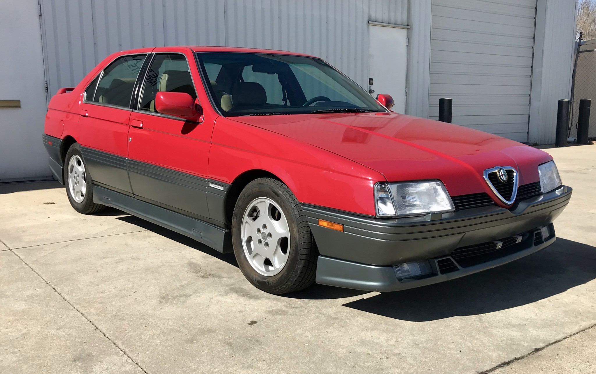 No reserve: 1995 alfa romeo 164 quadrifoglio for sale on bat auctions