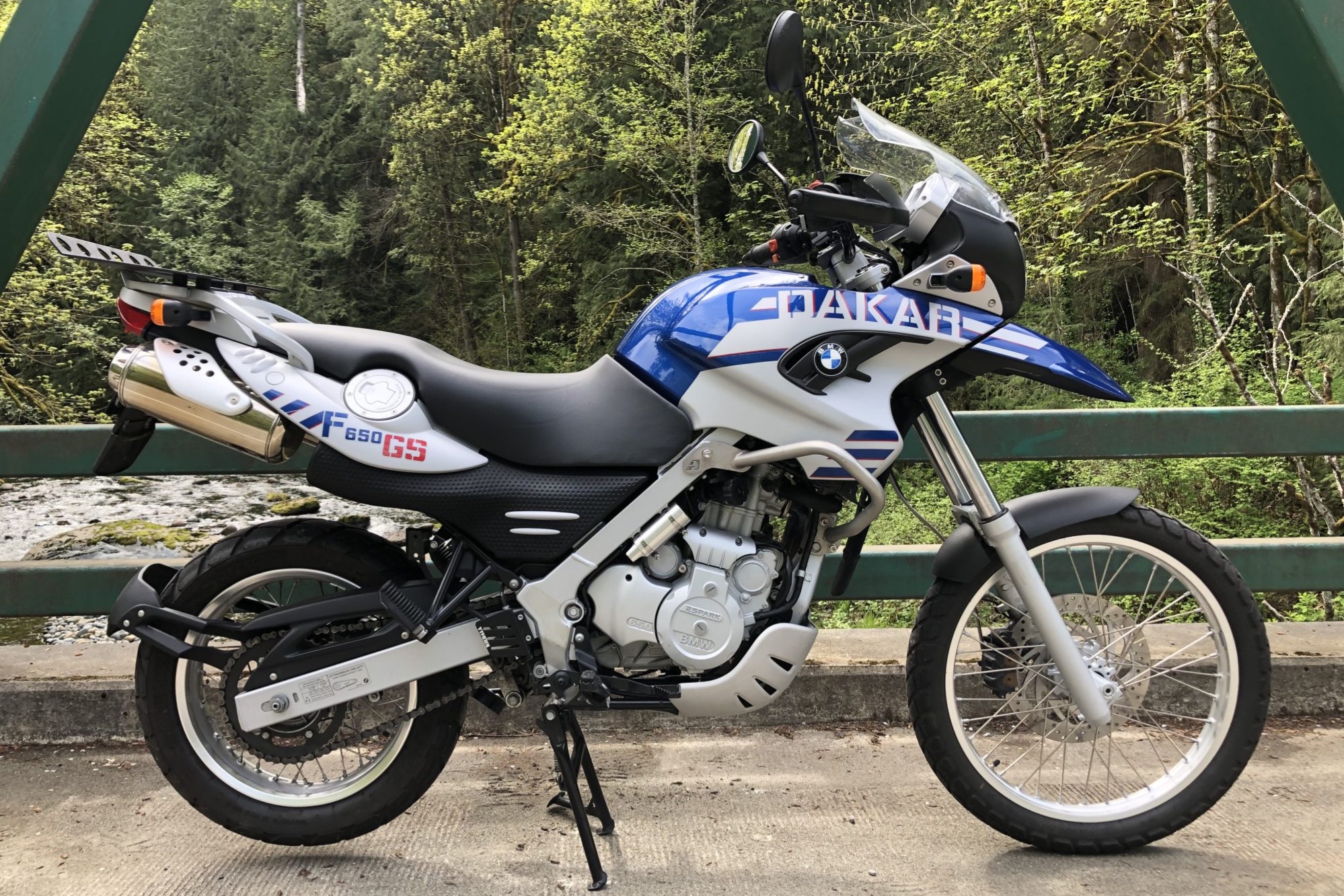No reserve: 2005 bmw f650gs dakar for sale on bat auctions
