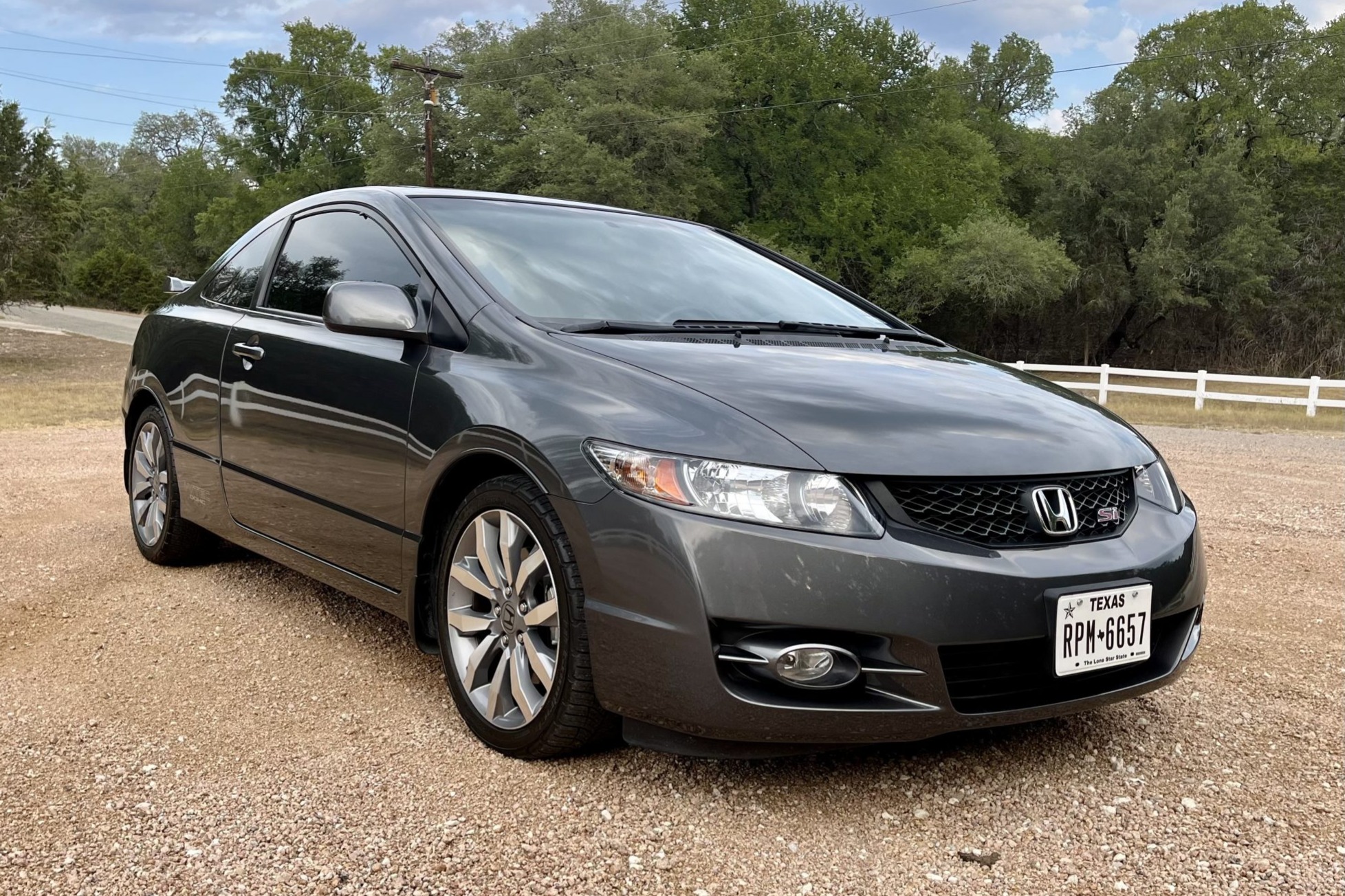 No reserve: 35k-mile 2009 honda civic si coupe for sale on bat auctions
