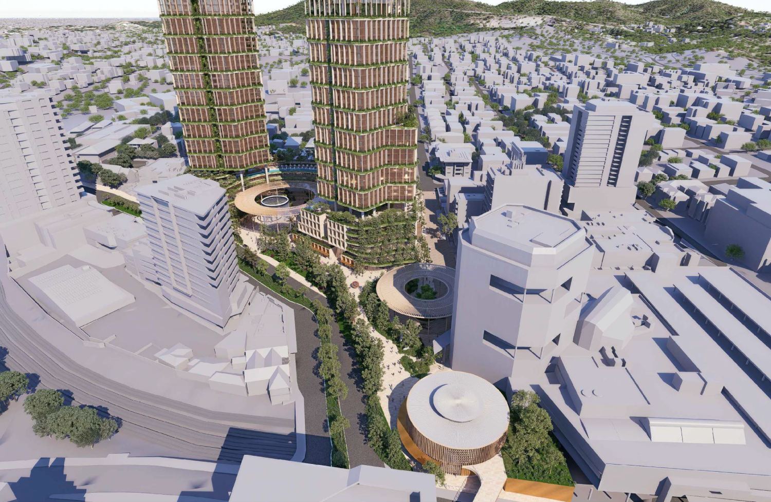 Major 1b Toowong Central Plan Unveiled Featuring Three Landmark Towers Vision 
