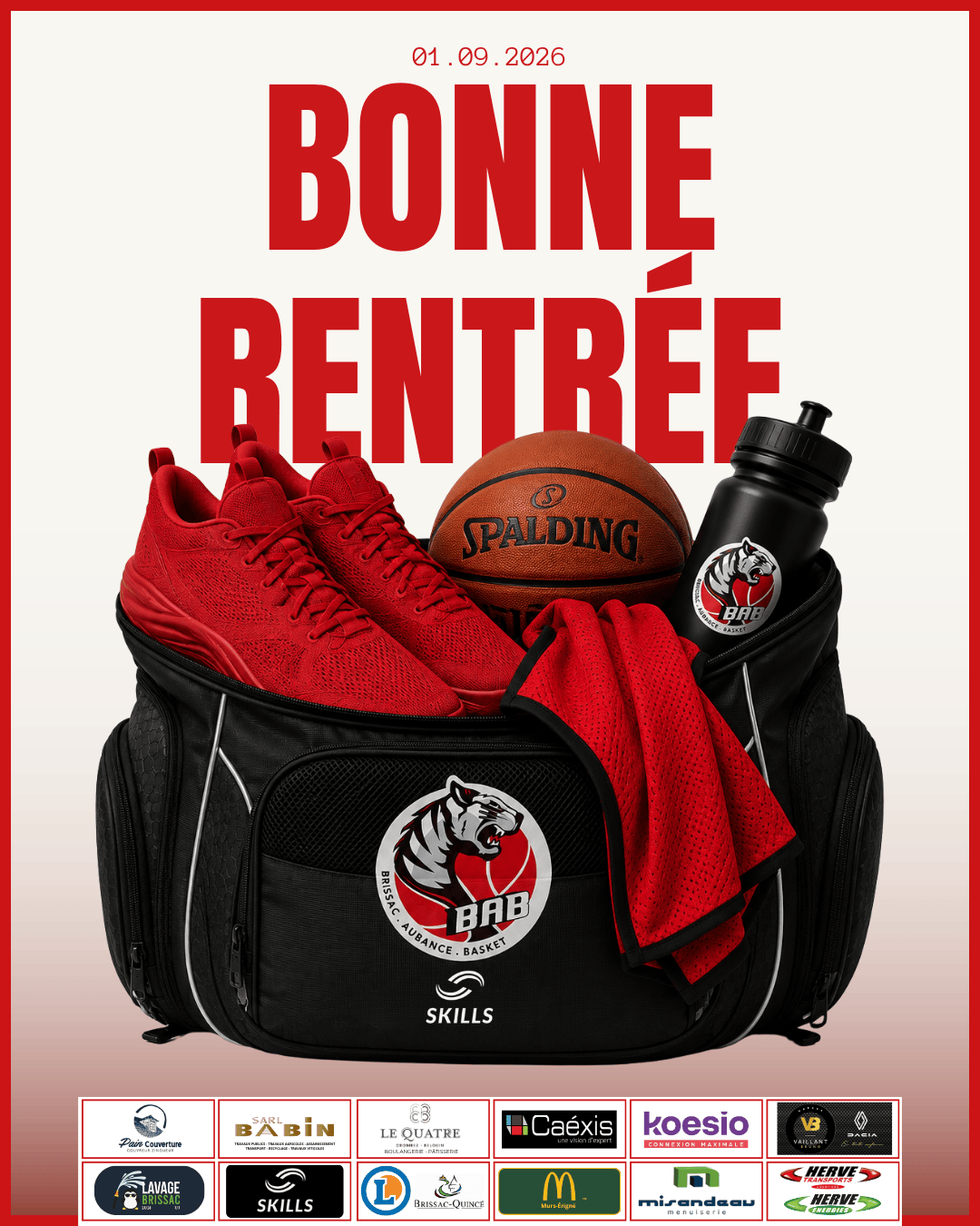 BONNE RENTRÉE À TOUS !