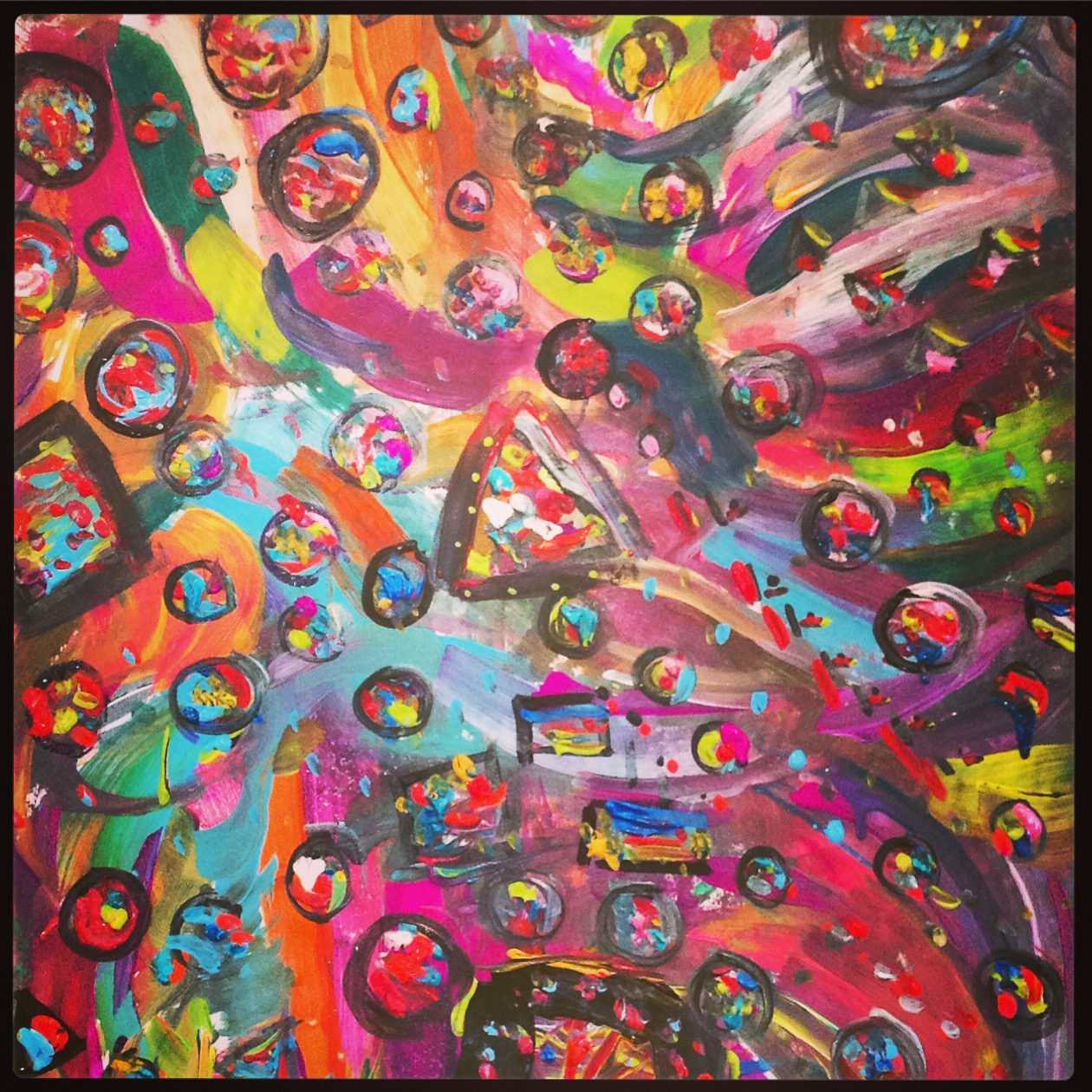 abstract painting by Britt Bravo