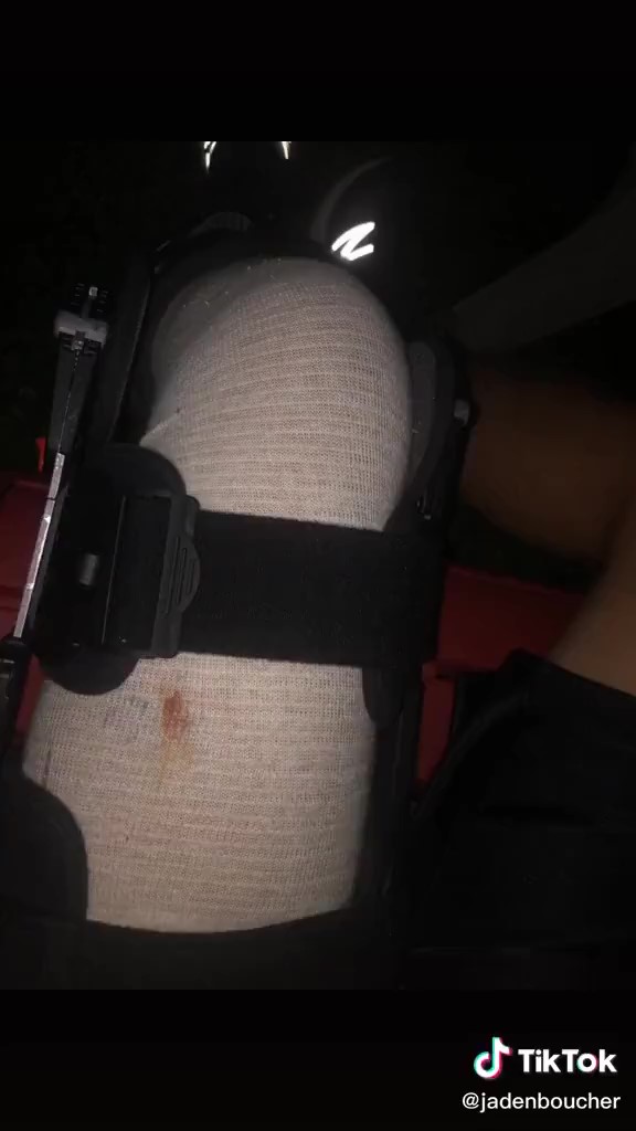 Jaden Boucher - Knee Surgery