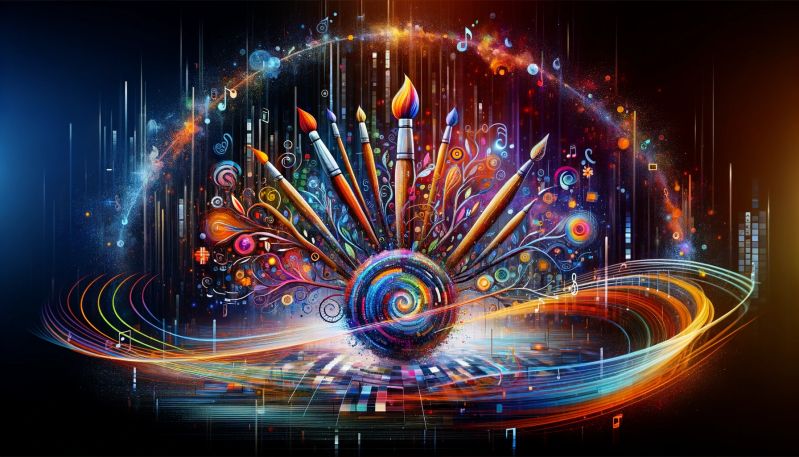 Creative Ai - Artistic Geometric Photo - Desktop