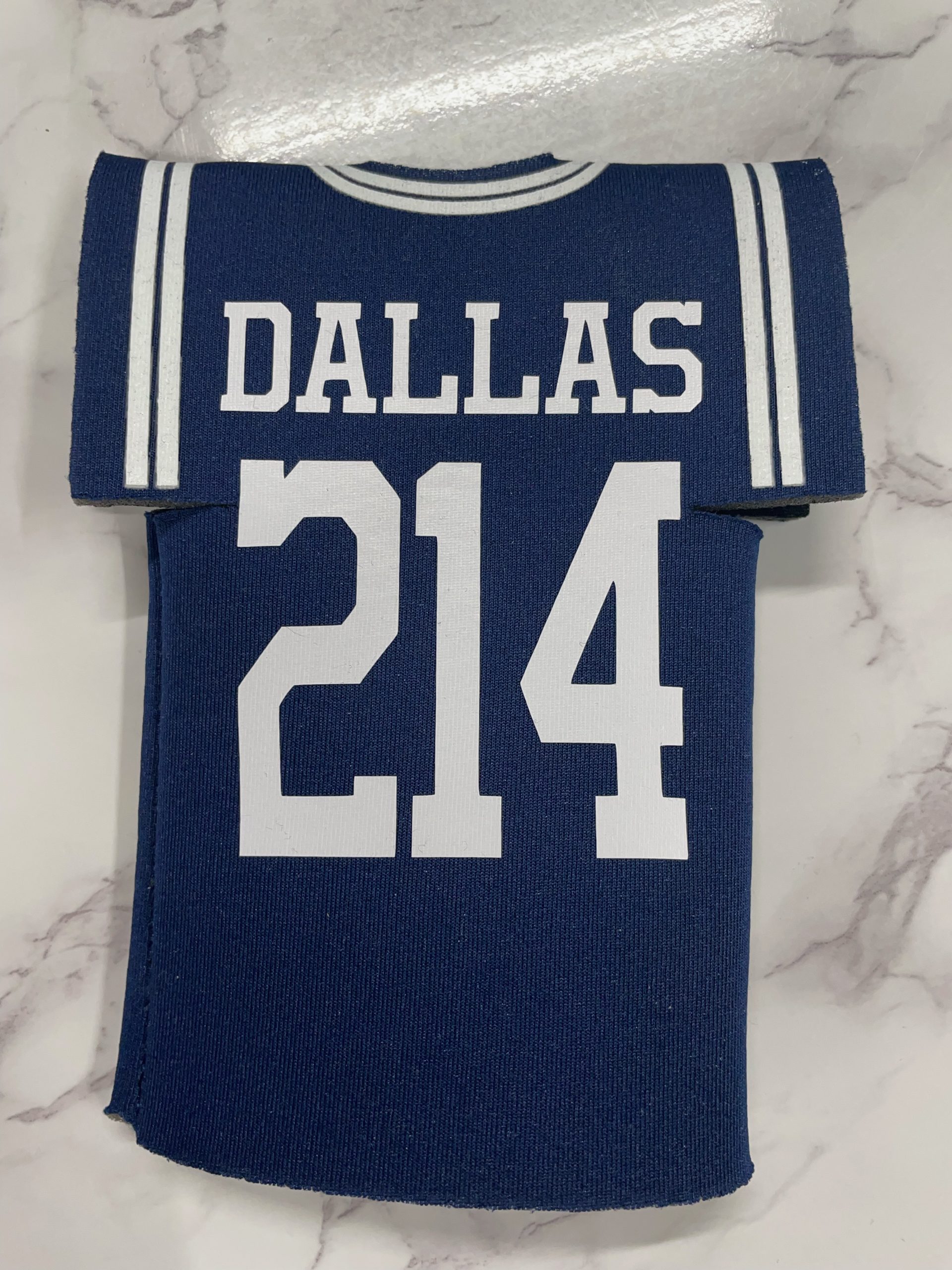 Dallas 214 Koozie