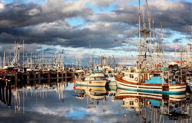 Floating on Glass -French Creek, Vancouver Island