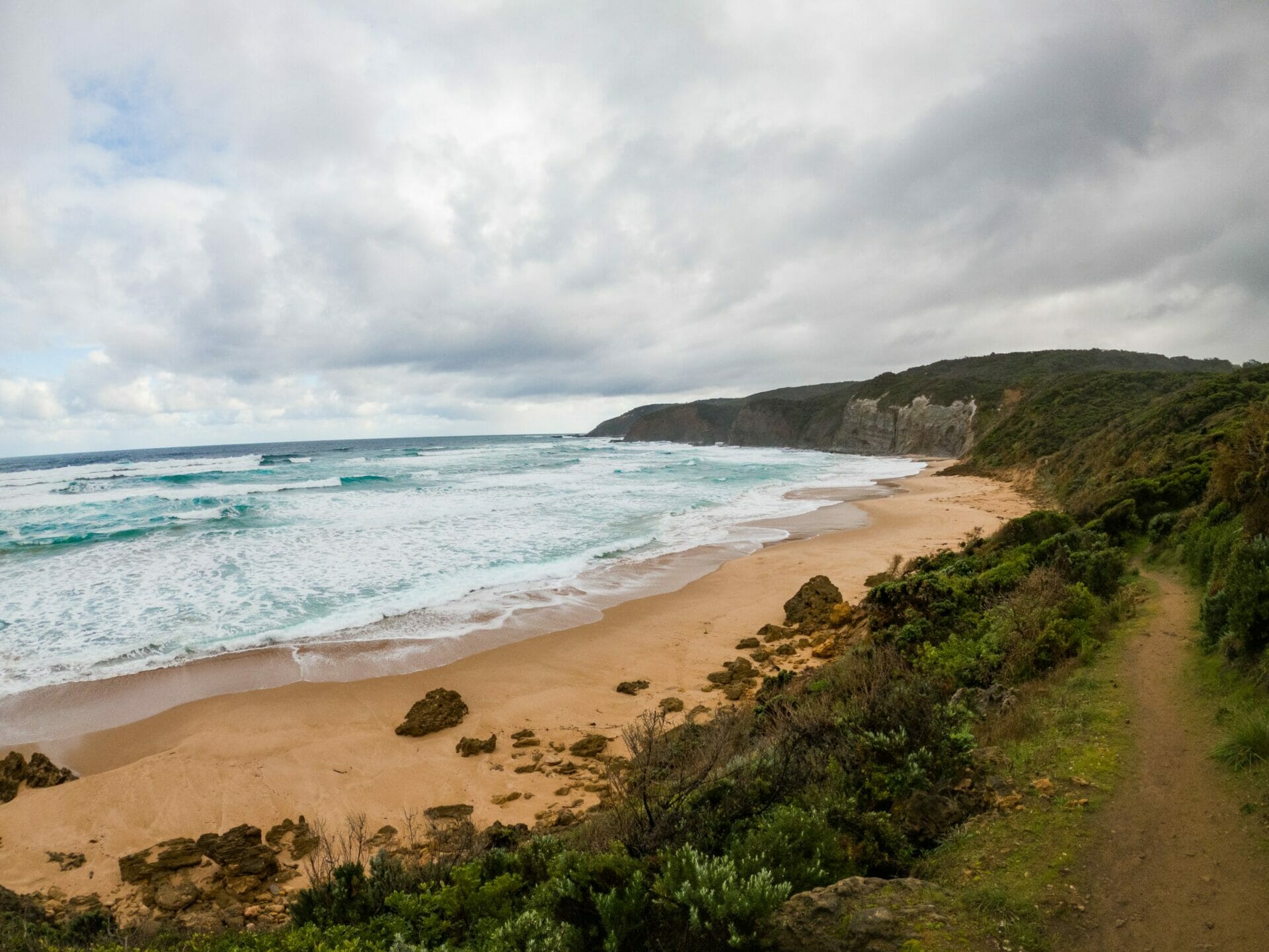 Great Ocean Walk hike Australia Johanna Beach