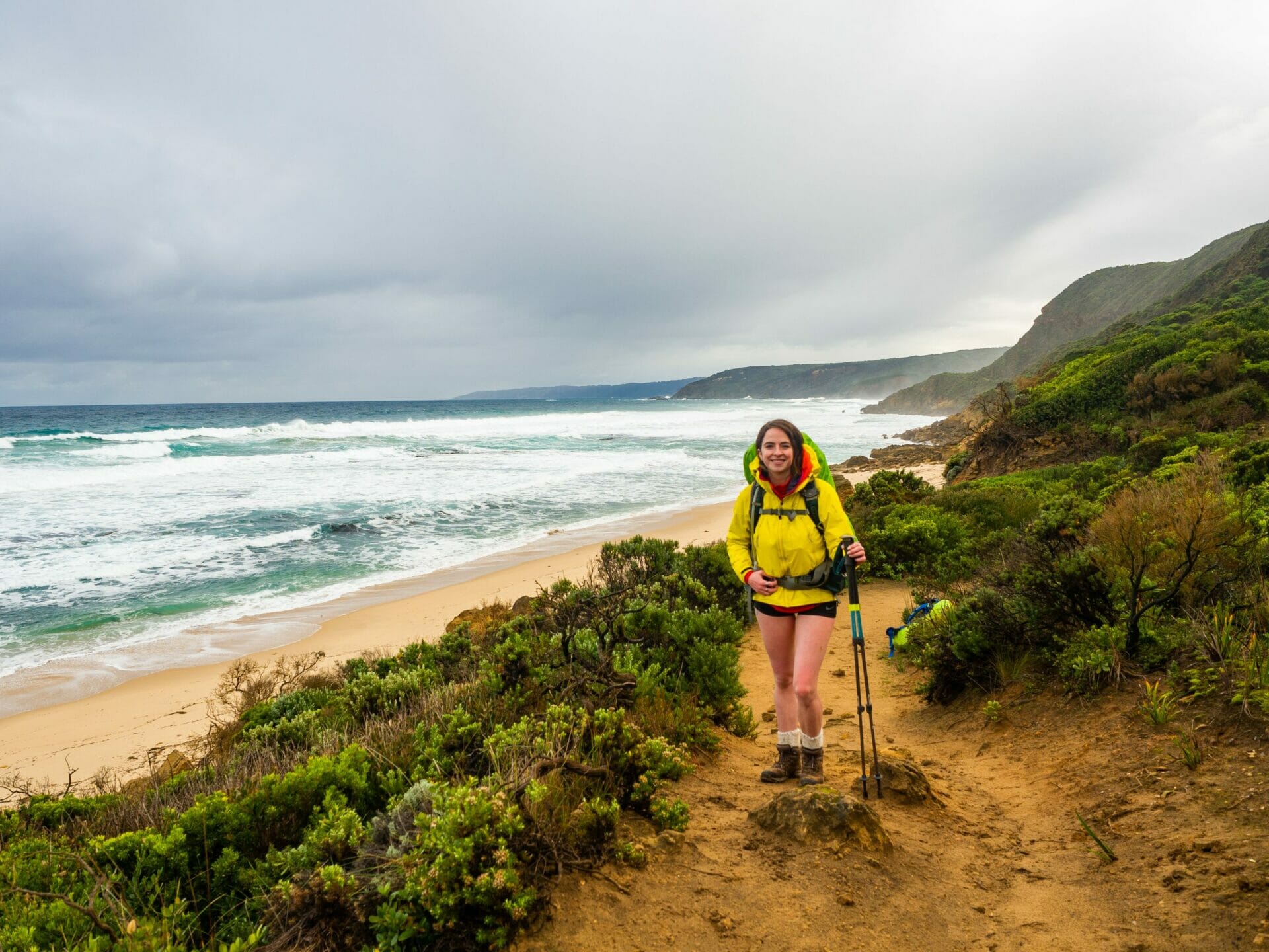 Great Ocean Walk hike Australia Castle Cove female solo