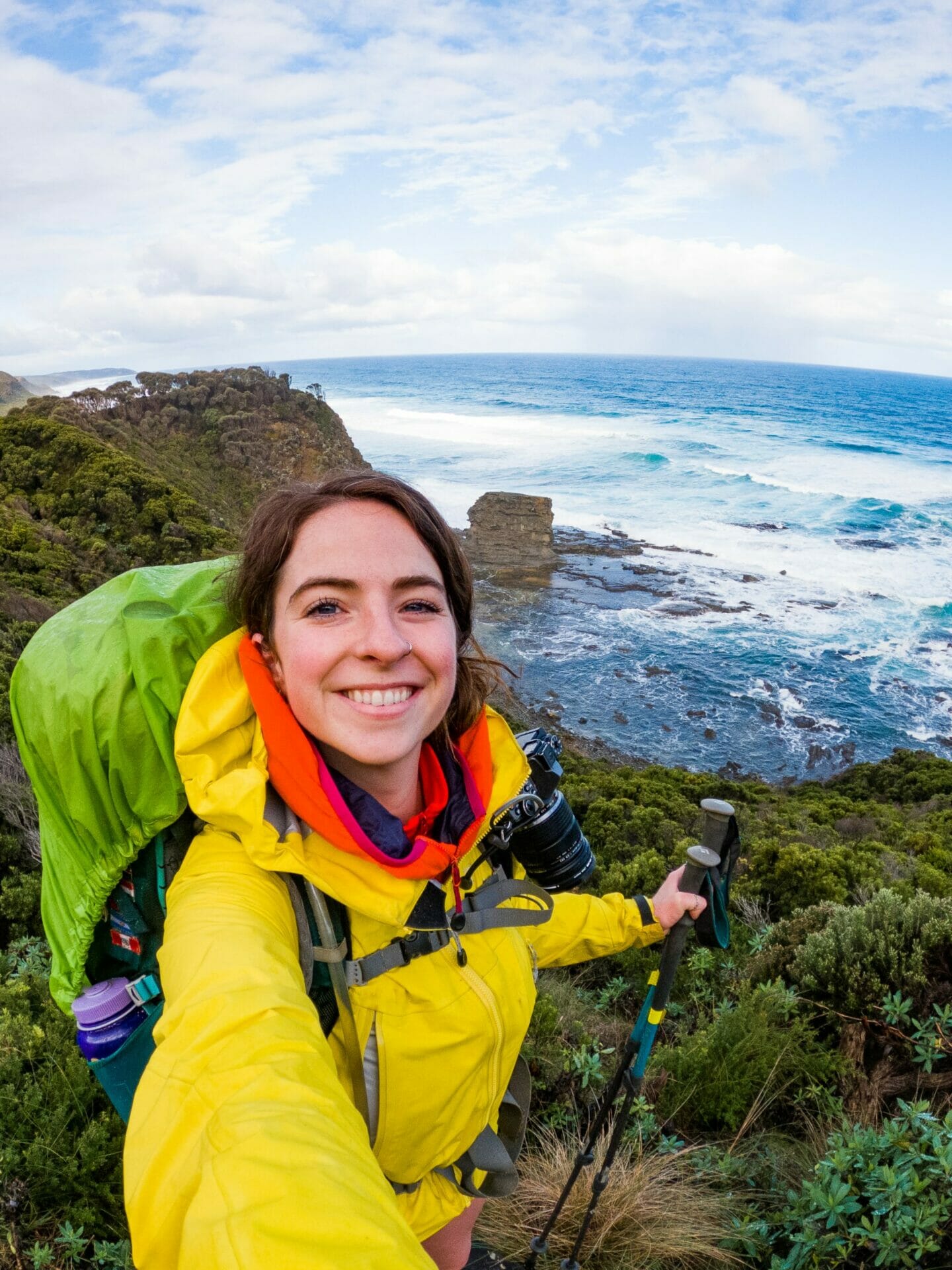 Great Ocean Walk hike Australia Castle Cove female solo