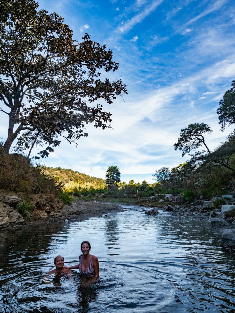 Bosque de la Primavera Hot River Mexico